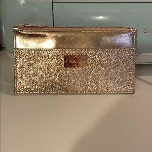 Nanette Lepore rose gold wallet